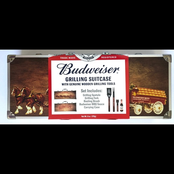 NWT Barbecue Grill Set and Vintage Oilcloth Apron - Picture 5 of 5